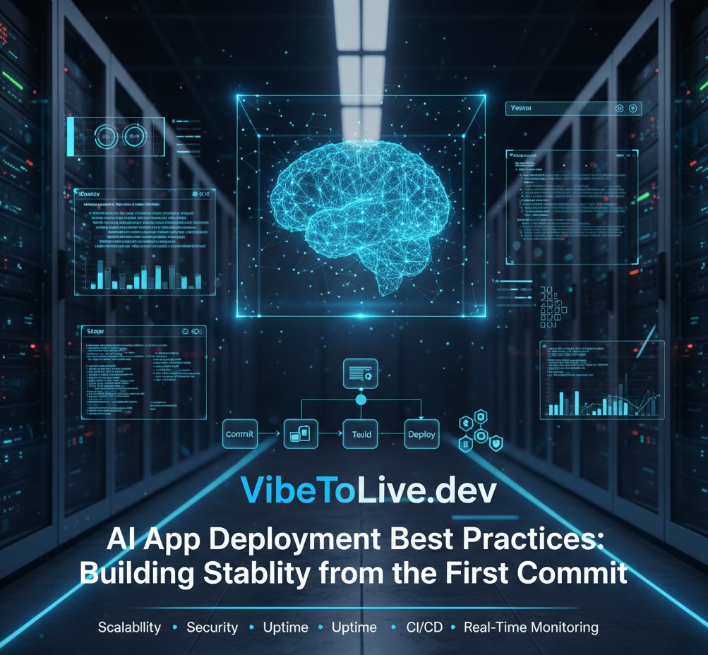 AI App Deployment Best Practices: Building Stability from the First Commit