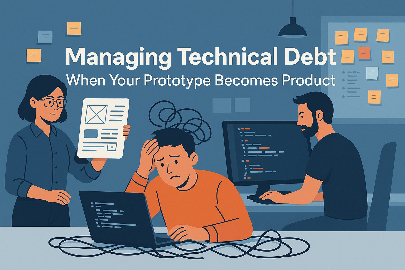 Managing Technical Debt: When Your Prototype Becomes Product